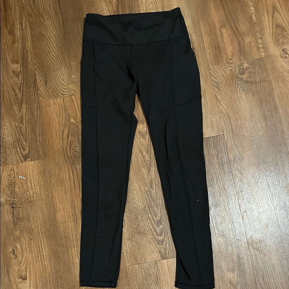 Black High-Waisted Leggings